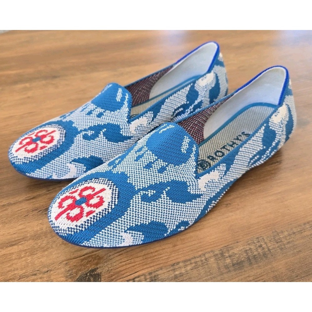 Rothy's RARE Moroccan Teal Limited Edition The Loafer Size 9.5 (Retired)